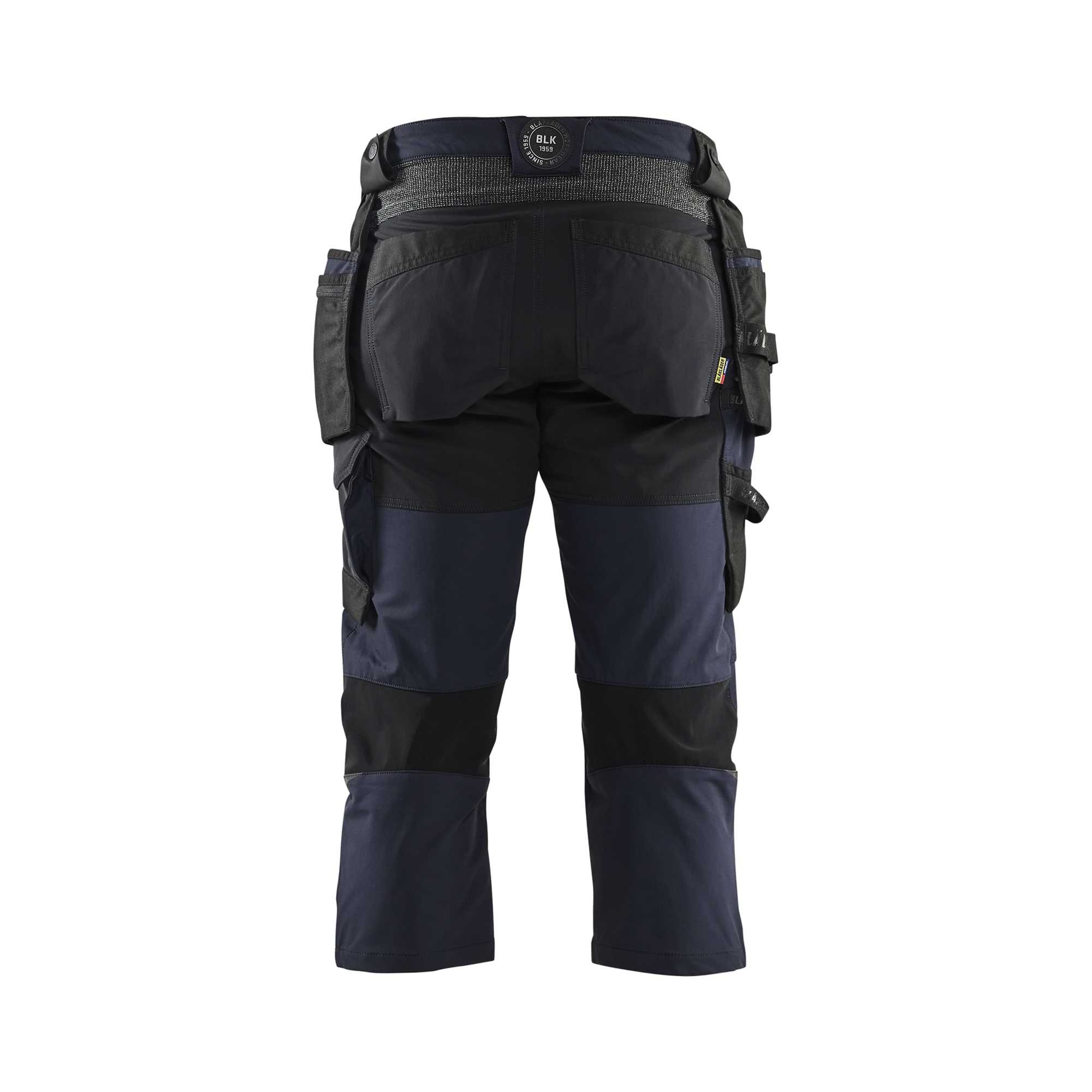 BLAKLADER 15211645 Craftsman Pirate trousers 4 way stretch Work Pirate Bermuda Men - double weave